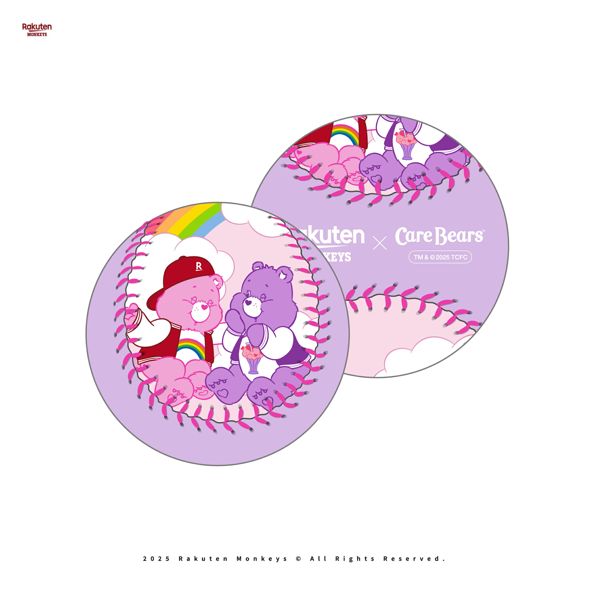 Rakuten Monkeys × Care Bears™ - 紀念球(3款) 4