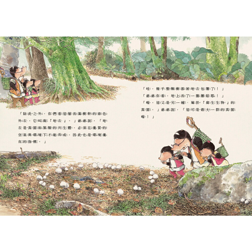 三隻小鼴鼠：夏日森林套書（共3冊）《螢光山林》＋《蟬鳴聲林》 6