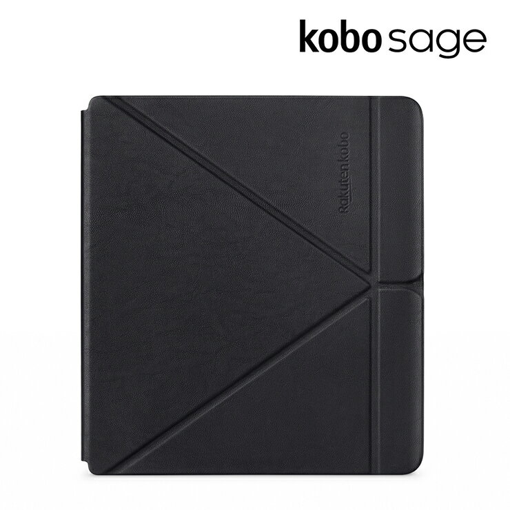 Kobo Sage 原廠皮革磁感應保護殼  | 沉靜黑