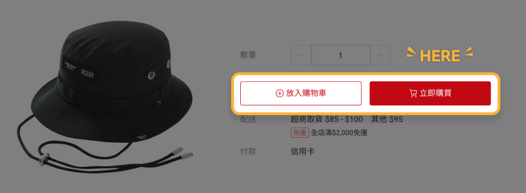 放入購物車或立即購買