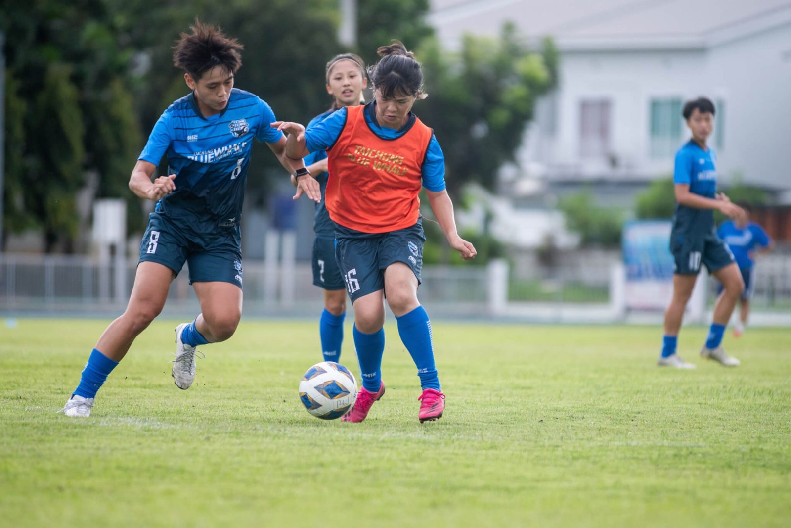 國家隊女足歸位 台中藍鯨明對戰緬甸球隊 國家隊女足歸位 台中藍鯨明對戰緬甸球隊