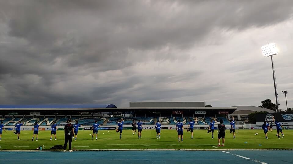 台中藍鯨首戰緬甸I.S.P.E FC 因打雷延賽 台中藍鯨首戰緬甸I.S.P.E FC 因打雷延賽