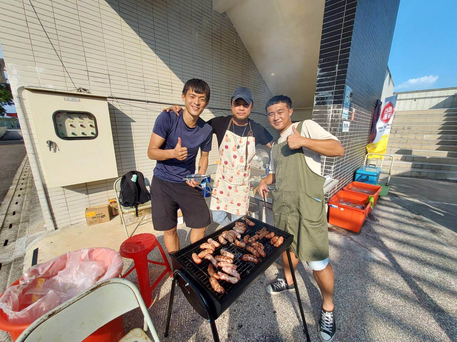 打造幸福球隊　航源FC全隊舉行中秋烤肉