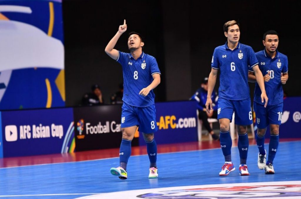 亞洲盃五人制各組戰況 泰國登上小組第一晉級8強 亞洲盃五人制各組戰況 泰國登上小組第一晉級8強