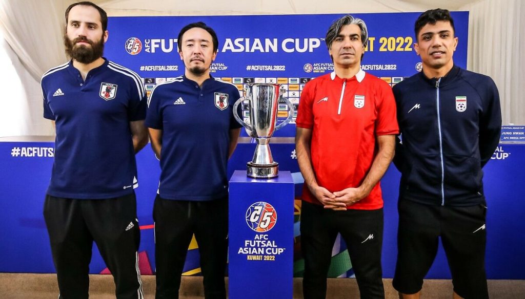 亞洲盃五人制伊朗、日本爭冠 兩隊主帥從球員時代競爭到現在 亞洲盃五人制伊朗、日本爭冠 兩隊主帥從球員時代競爭到現在