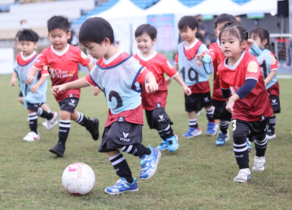 台北市幼兒足球錦標賽增設低年級組 千名小將秀足技 台北市幼兒足球錦標賽增設低年級組 千名小將秀足技