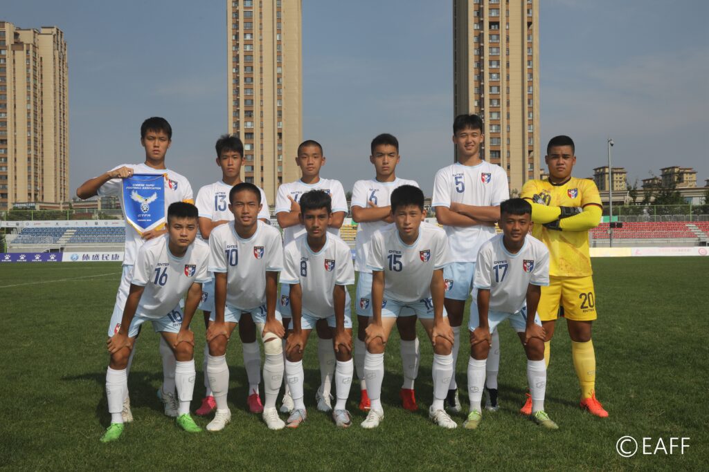 2023U15東亞足協足球錦標賽　張天駿梅開二度助中華隊取得東亞盃首勝