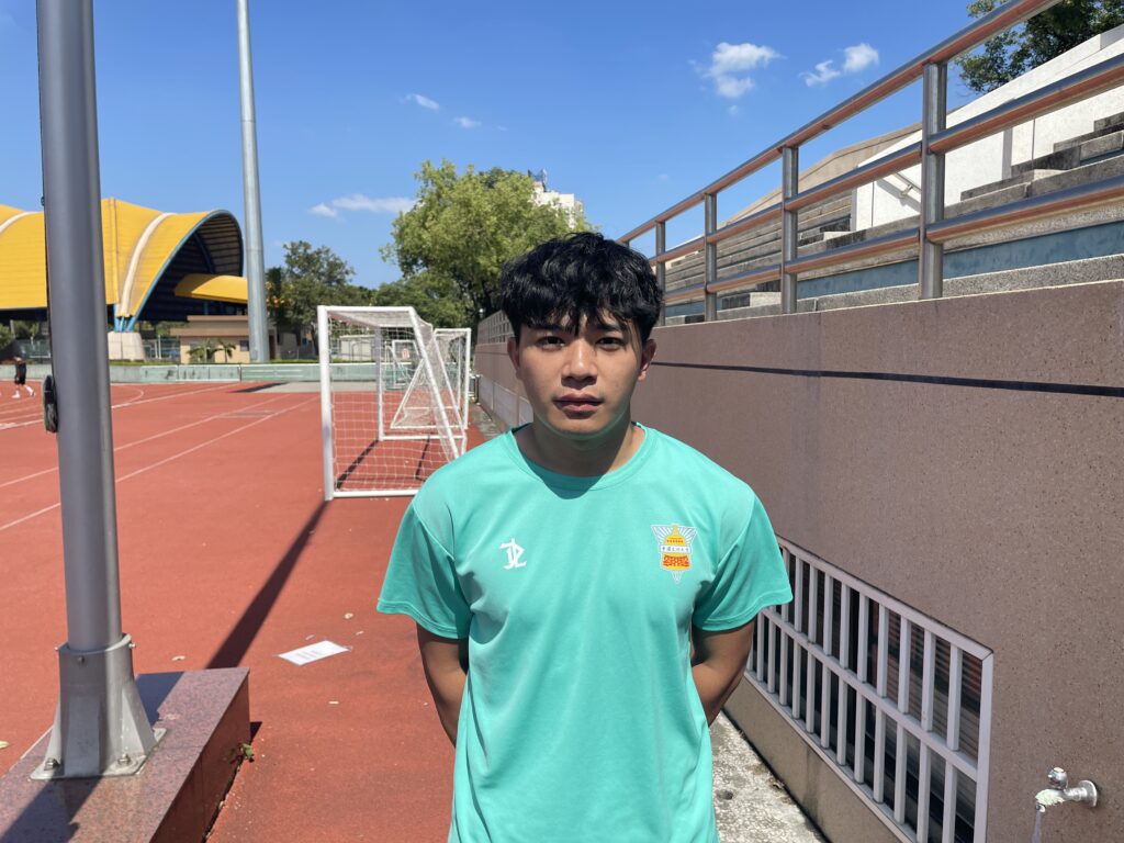 文化大學隊長施郁元將畢業　特意叮囑學弟練球不要偷懶