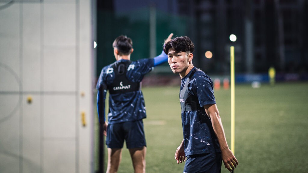 兩次落選代表隊名單　陳柏勳再接再勵拼入選中華男足