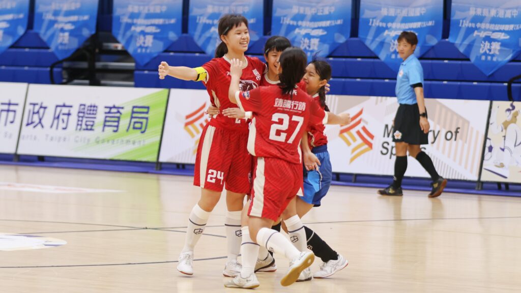 中學五人制／國中組5至8名出爐　女足高雄瑞祥、男足桃園經國皆演逆轉奪第5