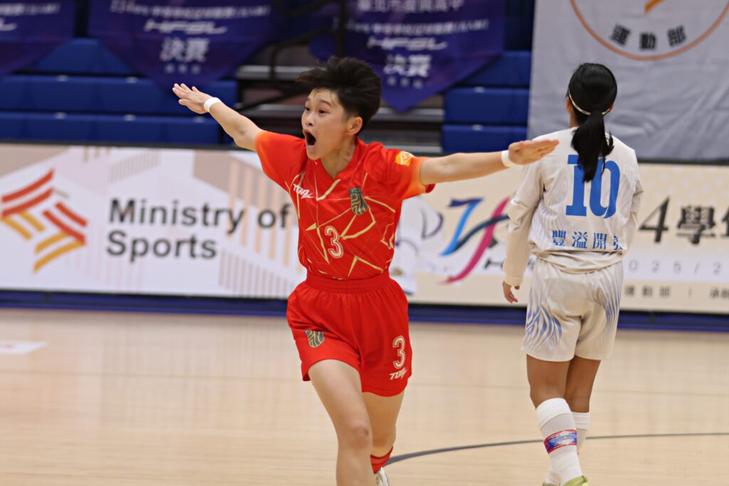 中學五人制／從迷惘甦醒拚最後一舞！　永慶「皮蛋」周映函闖決賽誓言為學姊奪冠