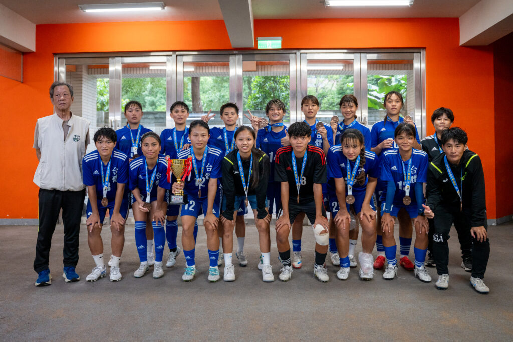 大專足聯／台體2比1逆轉輔大奪季軍　教練賴麗琴盼重塑球員基本功